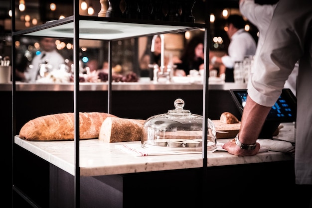 Mindful coffee brewing moment